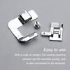 Domestic Sewing Machine Presser Crimping Press Foot Portable Rolled Hem Feet Replacement for Needlework Supplies