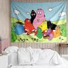 1PC Colorful Bubbles Gathering K-pop music group Tapestry Accessories for Bedroom,Livingroom, dormitory Room Wall Decor Fan Birthday Gifts