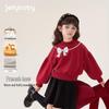Детская плюшевая толстовка с милым бантом для девочек JELLYBABY