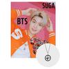 [BTS SUGA Pick] Ожерелье EE FLY + 1 случайная фотокарточка