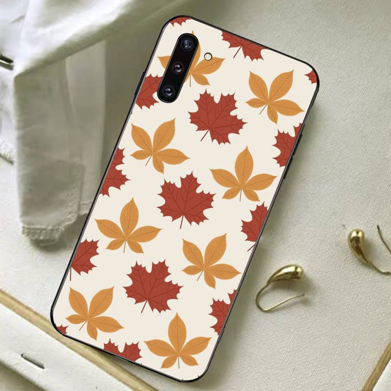 Чехол для телефона с опавшими листьями для Samsung A51 A30s A52 A71 A12 для Huawei Honor 10i для OPPO vivo Y11