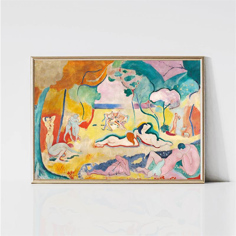 Анри Матисс Классические Работы Цветной Пейзаж Постер Портрет Женщины Кошка Цветок Печать на Холсте Настенное Искусство для Комнаты Домашний Декор