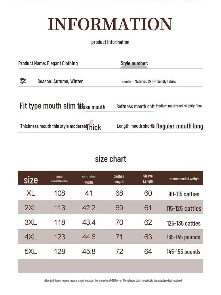 Middle-Aged Women's Winter Plush Lined Cotton Jacket