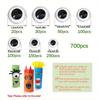700 шт./Коробка Многомерные Черно-белые Наклейки на Глаза для DIY, Ручная Работа, Самоклеящиеся Глазки для Кукол, 3D Наклейки на Глаза для Игрушек, Арт-Хендмейд