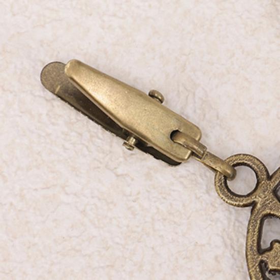 Свитер Шаль Зажим "Утиный клюв" Винтажное Платье-рубашка Кардиган Воротник Брошь-булавка