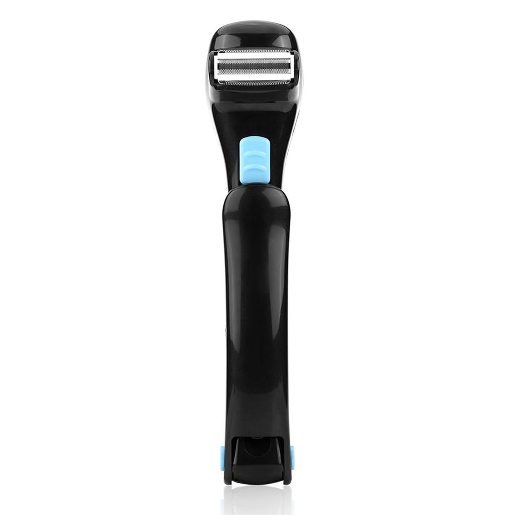 Electric Back Hair Shaver Doityourself Cordless Foldable Back Hair Trimmer Removal Tool