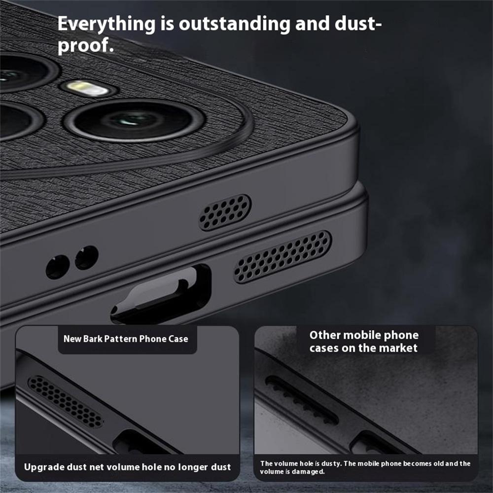 Для Honor 400 Pro 5G (Глобальный) Чехол Текстура дерева Покрытый ПУ кожей ПК ТПУ Чехол для телефона