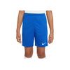 Dri-Fit Park 3 Удобные Модные Простые Универсальные Однотонные Шорты Детские Шорты Синие BV6865-463