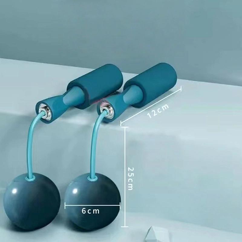 Беспроводная скакалка для фитнеса, утяжеленное устройство для сжигания жира и похудения, гравитационный беспроводной мяч, студенческая скакалка двойного назначения