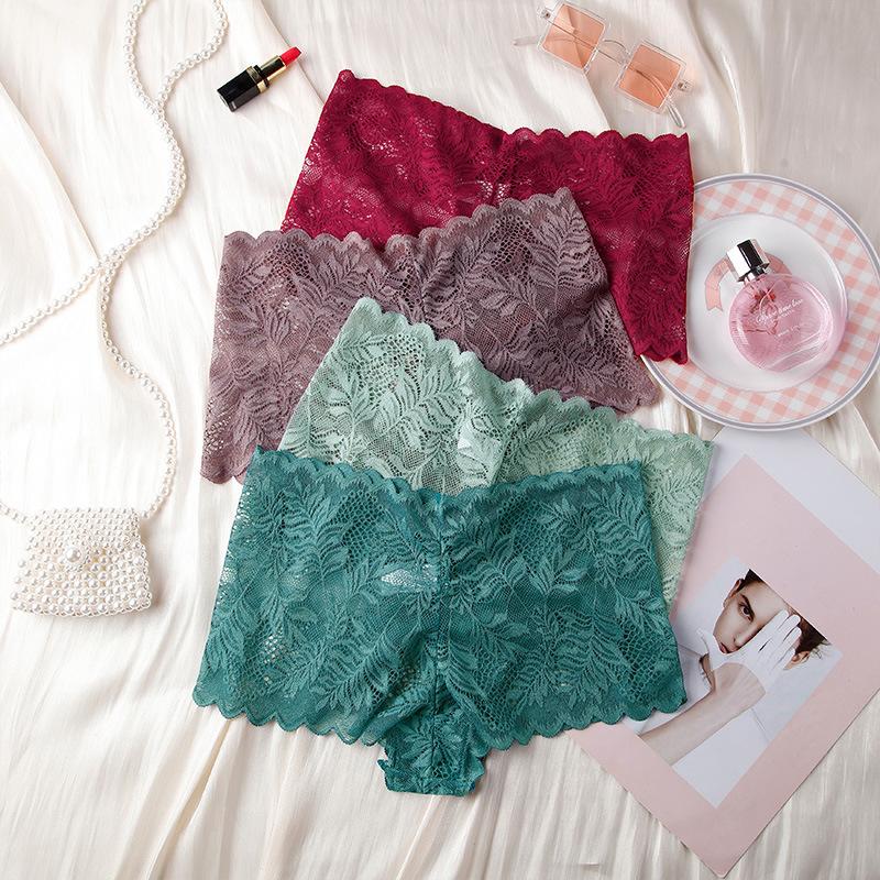 Европейское и американское сексуальное кружевное нижнее белье женское удобное и дышащее бесшовное женское нижнее белье с низкой посадкой большого размера