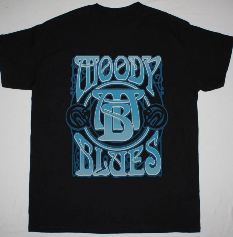 The Moody Blues rock band T-shirt black Unisex All Sizes S-4XL