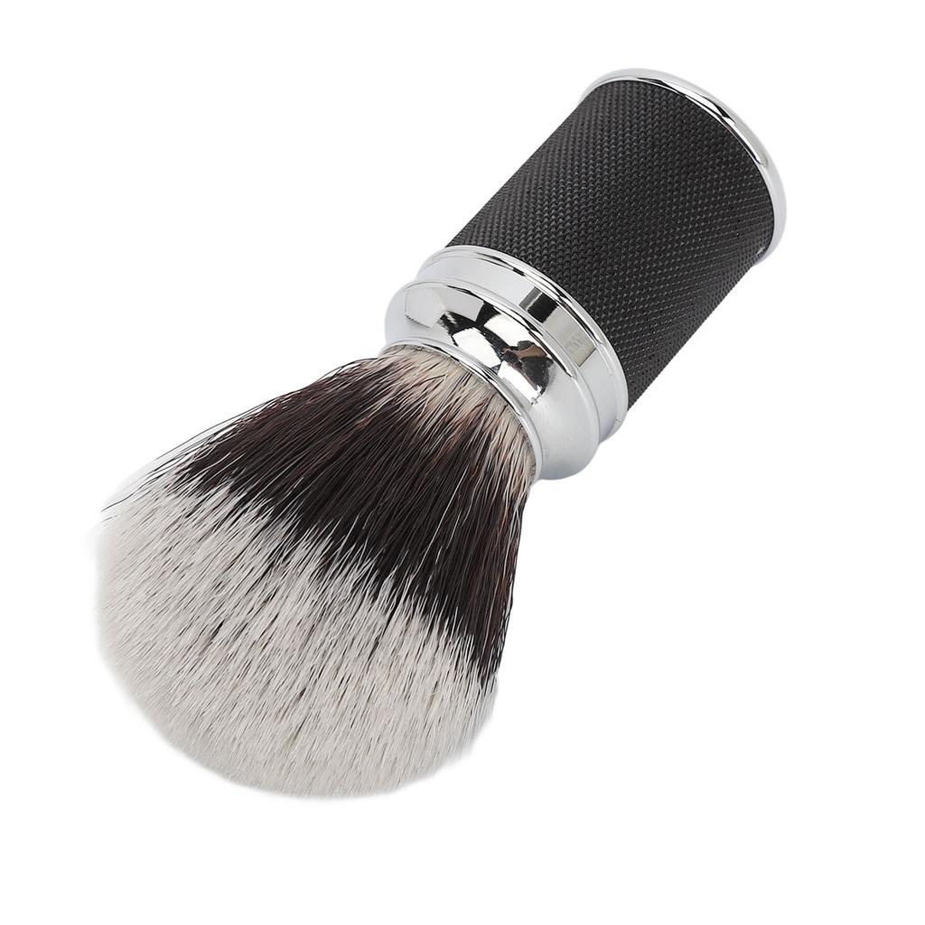 Men Beard Cream Soap Foaming Brush Professional Home Hair Salon Nylon Hair Beard Trimming Cleaning Brush