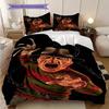 Nightmare Elm Street Freddy Krueger'S Iconic Horror Bedding 1 Duvet Cover 2 Pillowcase Without Core Bedding Set Christmas Birthday Gift