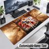 Custom Name Text Mouse Pad Cristiano Ronaldo Personalized Desk Pad For Work And Gaming