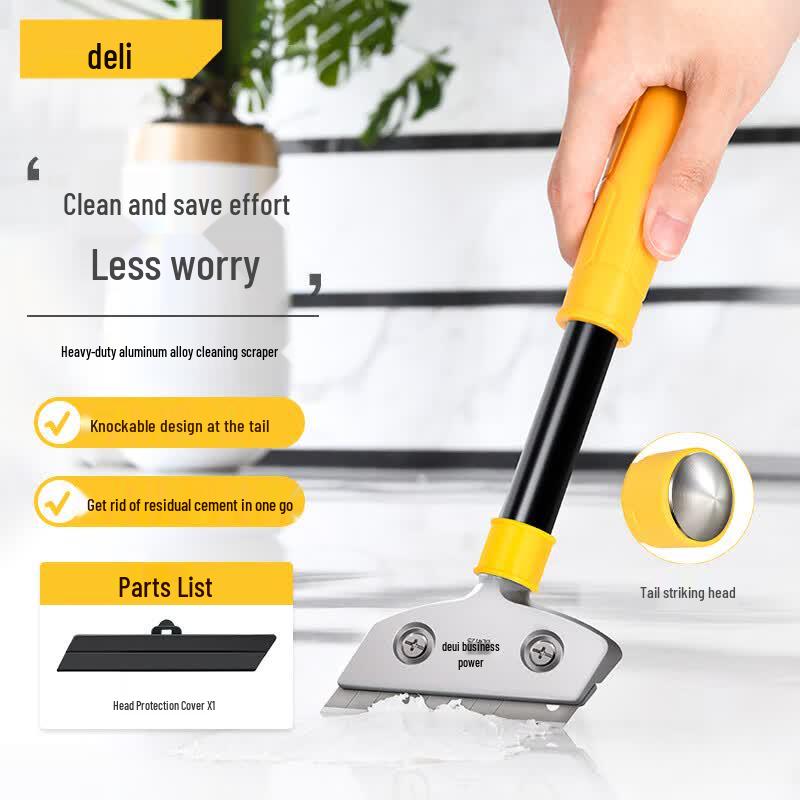 Deli Heavy-Duty Scraper & Glue Removal Tool