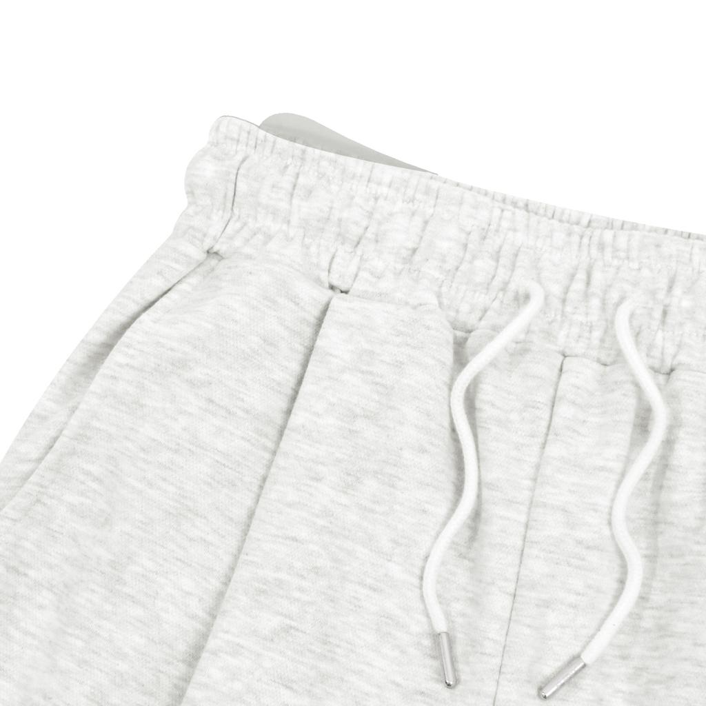 FILLUMINATE One-Pleat Wide Sweatpants - Light Grey