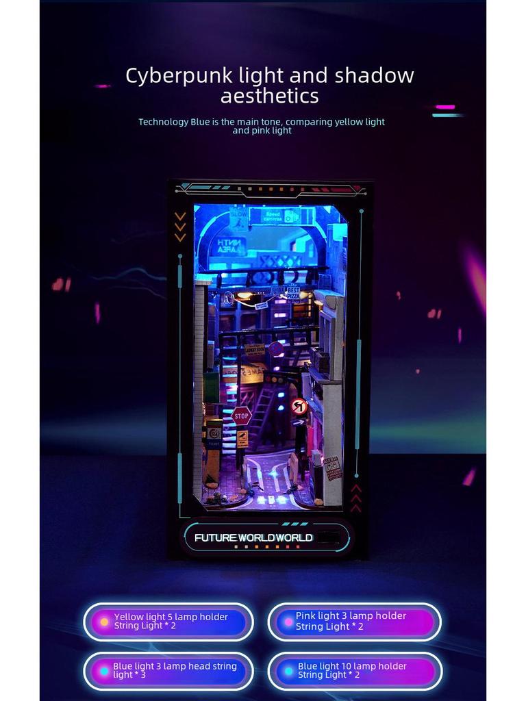 Модель подставки для книг Tianyu Cyberpunk своими руками: TC36