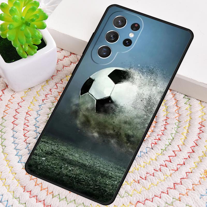 Чехол для телефона Футбольный мяч для Samsung Galaxy note 10 pro S26 Ultra S23 S24 FE S25 S21 S22 PLUS противоударный