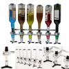 6 Bottles Bar Wine Holder Shots Stand Machine Wall Bracket Wall Mounted Wine Liquor Drinks Dispenser
