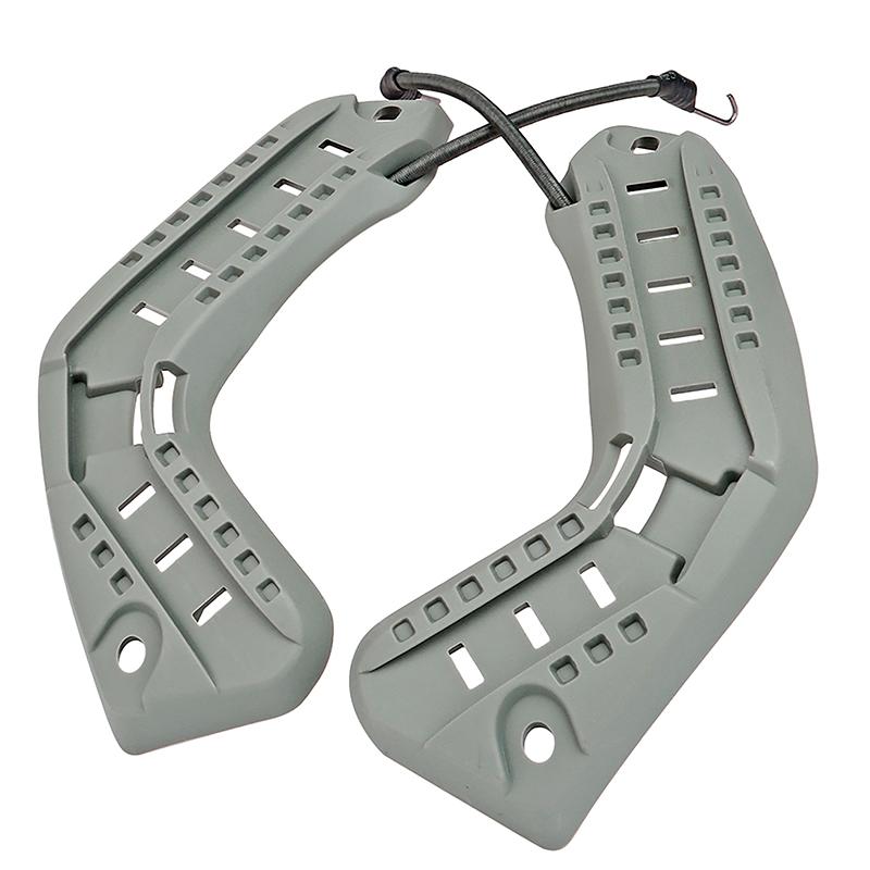 Крепление на направляющую для аксессуаров для шлема Боковая направляющая дуги для быстрого шлема Направляющая для спортивного шлема