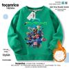 Zootopia 2 Kids' Hoodie: Nick Wilde & Judy Hopps, Autumn/Winter Long Sleeve Base Layer for Boys & Girls, Sizes 8.
