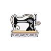 Cartoon Machine Metal Brooch Car Sewing Machine Phone Music CD Typewriter Camera Ruler Storage Card Badge Punk Pins Jewelry Gift