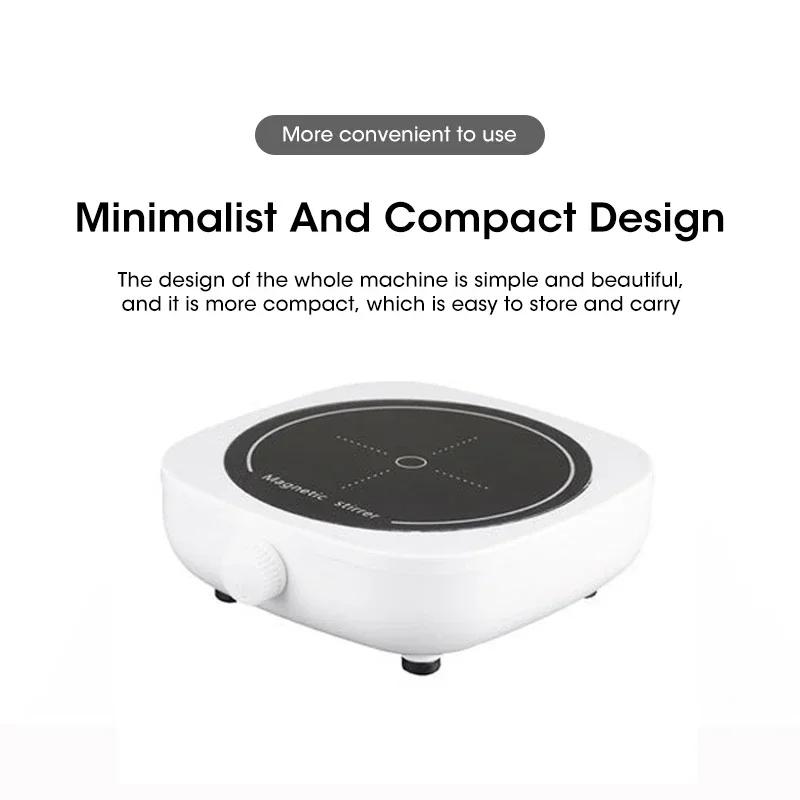 Магнитная мешалка лабораторная мешалки машина мини магнитная мешалка с стержнем USB 2л 4000об/мин для лаборатории