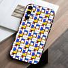 Чехол для телефона Grid T-TOPLBPCS M-Mondrian для Samsung Galaxy A73, A72, A71, A70, A53, A52, A51, Мягкий силиконовый черный чехол
