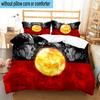 Sunrise Australian Indigenous Art 3pcs Bedding,Including 1pc Duvet Cover And 2pcs Pillowcases Perfect for Christmas,Ideal for Bedroom, Dormitory