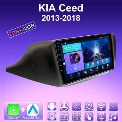 2 DIN Android Carplay автомобильное радио для KIA Ceed 2013-2018 мультимедийный проигрыватель головное устройство стерео GPS навигация BT WIFI 2+32 ГБ