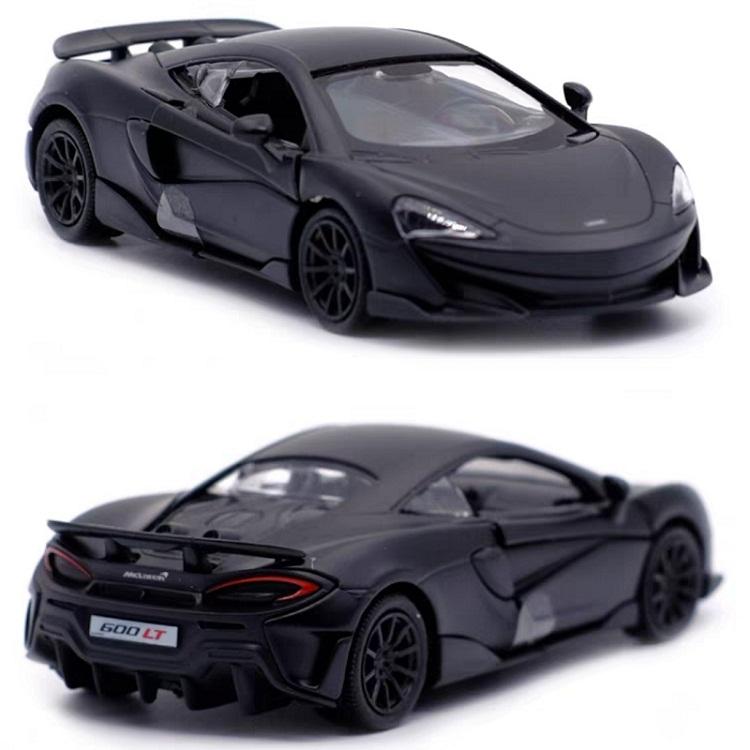 Суперкар McLaren 600LT 5 дюймов Металлическая машина Симуляция Литье под давлением и Игрушечные транспортные средства RMZ city 1:36 Сплавная модель с инерционным механизмом