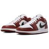 Кроссовки Air Jordan 1 Low SE Dark Pony Unisex красные белые черные HF3148-102