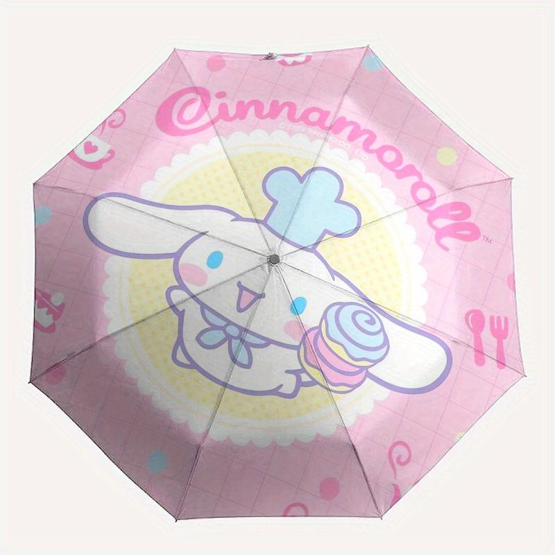 1 шт. Зонт-шляпа шеф-повара Cinnamoroll с пластиковой ручкой, подходит для всех сезонов, для дома, путешествий, улицы. Sanlio262