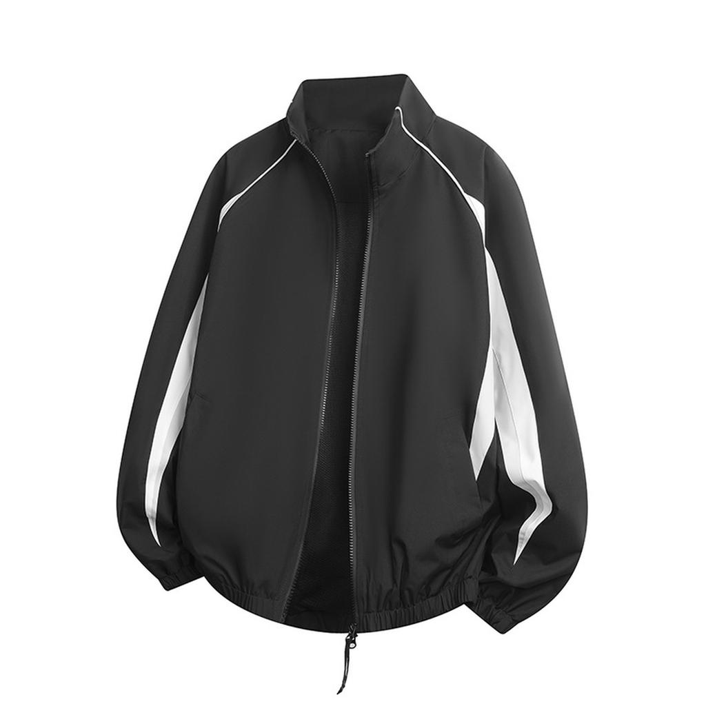 Стеганая спортивная куртка со стойкой, уличная, ветрозащитная, для холодной погоды, мужская, повседневная, модная, на молнии