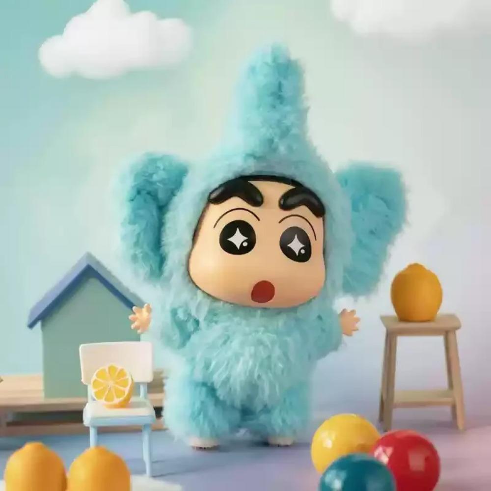 TOPTOY Шин-чан Вечеринка Переодеваний Серия Виниловая Лицевая Плюшевая Запечатанная Коробка Милый Подвеска Аниме Фигурки Кукла Таинственная Коробка
