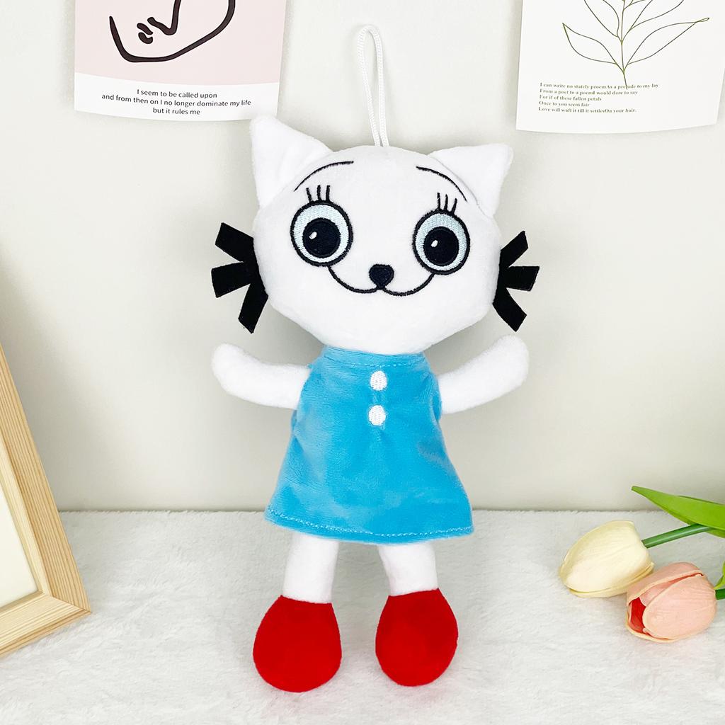 Нетоксичная Плюшевая Игрушка Кошка Четыре Стиля Маленькие Дети Мягкая Горячая Игра Мультяшные Набивные Животные Куклы Детский День Рождения Рождественский Подарок