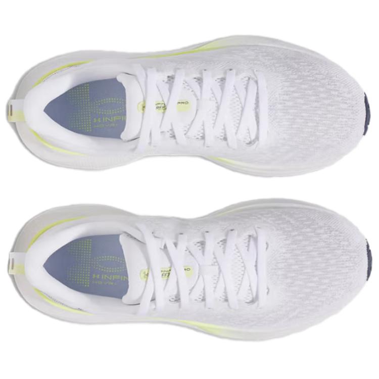 Under Armour Беговые кроссовки Infinite Pro Breeze, удобные, универсальные, с низким верхом, женские, белые, 3027197-101