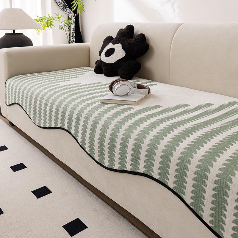 Chenier Sofa Cushion Is Universal In All Seasons New Nordic Wind Non-Slip Straight Row Sofa Cushion Is Literary And Fresh