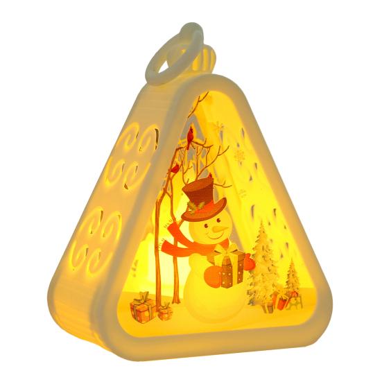 Рождественский ретро ночник винтажные атмосферные ветровые огни светящиеся оконные настольные украшения для спальни