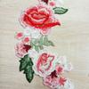 1 пара полиэфирное волокно вышивка цветок нашивка DIY ручной работы аксессуары для одежды вышивка цветочная аппликация цветочные нашивки шляпа