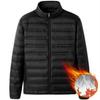 Men's Ultra-Thin Plus Size Light Down Jacket for Off-Season