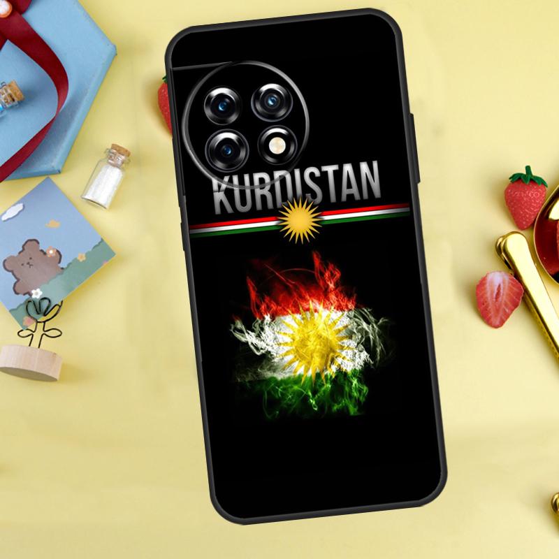 Kurdistan Flag Case For OnePlus 15 13 13R 13T 12 12R 11 10 9 10R 10T 8T Nord 5 CE 4 2 3 Lite N20 N30 Cover