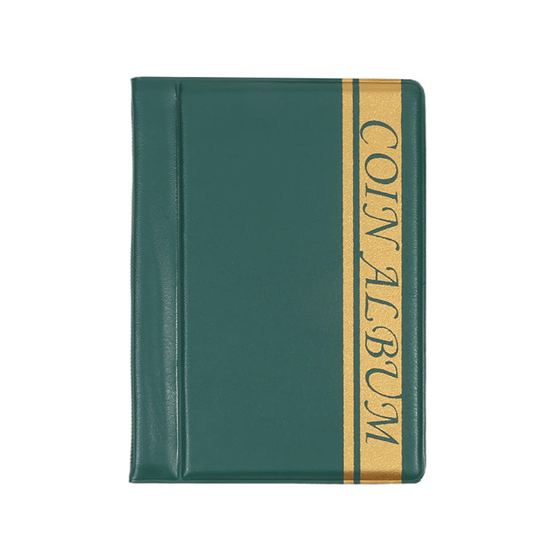 Альбом для коллекции монет на 120 карманов для хранения юбилейных пенни, органайзер с прозрачными страницами, идеально подходит для коллекционеров монет и нумизматических подарков