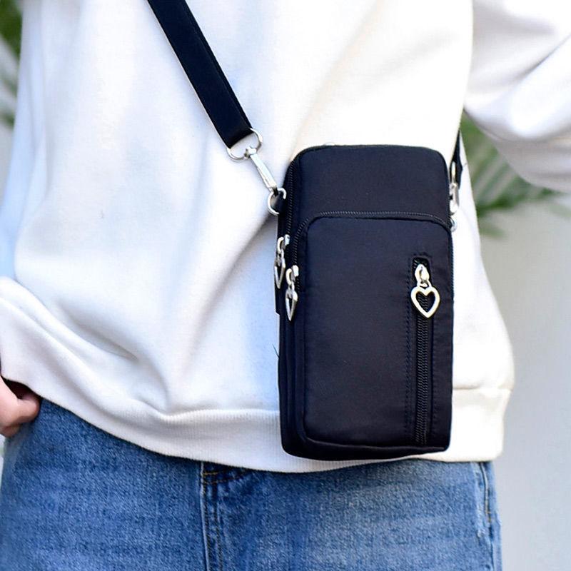 Yogodlns 1 Pcs Fashion Women Sports Square Bag Mini Cellphone Pouch Crossbody Shoulder Bags