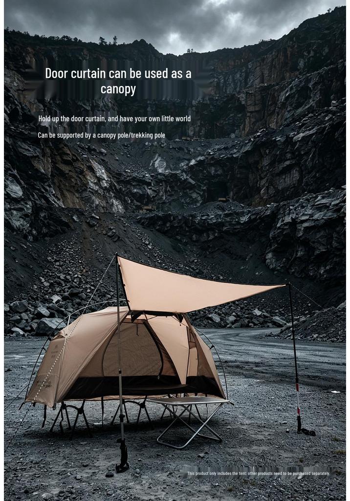 Mountain Guest Military Cot Tent: Lightweight, Waterproof, Single-Person Outdoor Camping Tent