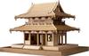 Woody Joe 1/150 Храм Хорюдзи Центральные ворота Деревянная модель Сборочный набор (Строительство)