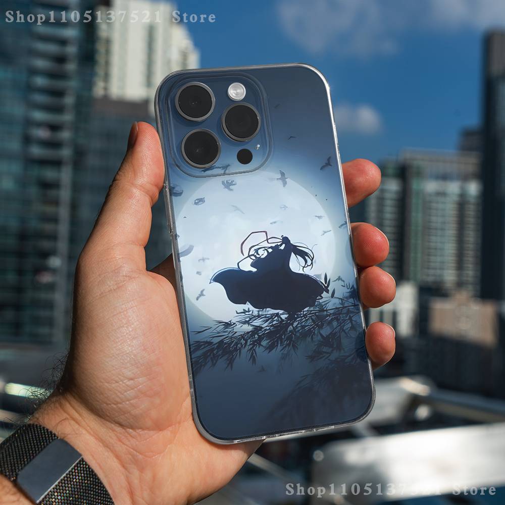 Чехол для телефона Грандмастер Д-Демоническая Культивация iPhone 17,16,15,14,13,12,11 Pro,Max,Plus,X,XS,XR,SE4,E Mini Прозрачный Мягкий Чехол