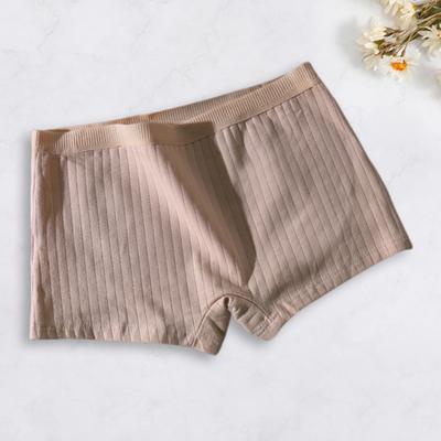 Женские трусы бесшовные со средней талией из хлопка, однотонные, эластичные, защитные, влагоотводящие трусы, повседневная одежда для работы, учебы, путешествий