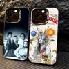 Чехол для телефона Band F-Fleetwood Mac для iPhone 17,16,15,14,13,12,11 Plus,Pro Max,XS,Красочная Серебристо-Черная Крышка
