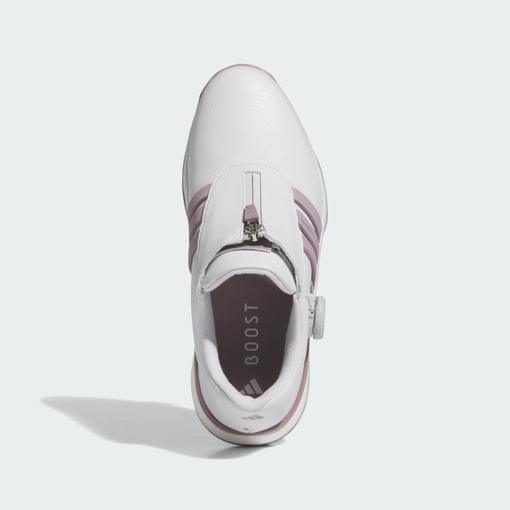 adidas Женская обувь Tour 360 24 Bore Dash Grey Shoes & Shoes Спортивная обувь Женская обувь для гольфа IG8122 Dash Grey/Preloved Fig/Silver Metallic